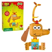 Brickcraft The Grinch Max Gift Reveal Decoration Building Kit (132-Piece Set), Christmas Decoration, Holiday Collectible Brick Toy, Festive Hanging Display