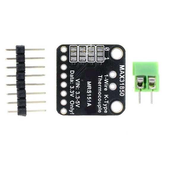 MAX31850K with 1-Wire Breakout Board Thermocouple Module