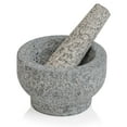 thumbnail image 1 of MAXAM KTHERBGRAY Granite Mortar & Pestle, Gray, 1 of 5