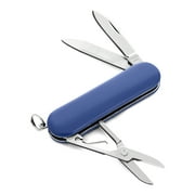 MAXAM Multi-Function Army Knife - Blue Mini Multi-Tool, Pocket Knife with Scissors
