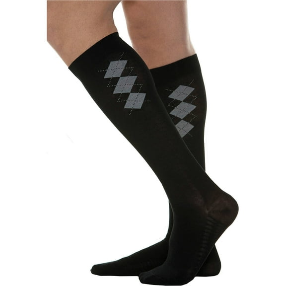 MAXAR Men’s Fashion Cotton Compression Support Socks, X-Large
