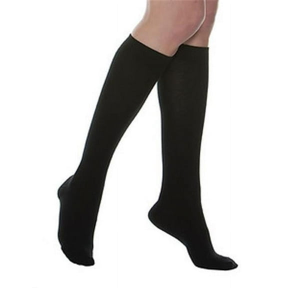MAXAR Unisex Silver/Cotton Compression Support Socks (20-22 mmHg), Knee High: SUS-315