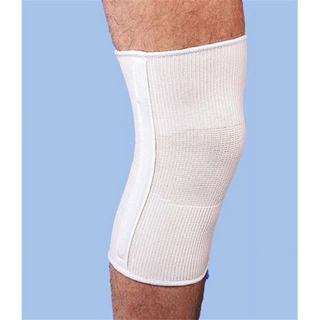 MAXAR Wool and Elastic Knee Support with Spiral Metal Stays TKN201M