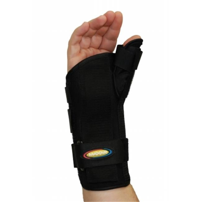 MAXAR Breathable Airprene Wrist Splint With Removable Palmar Stay - Universal Fit For Right Or Left Hand