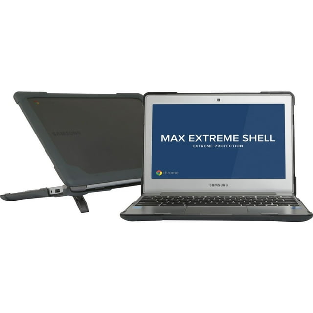 MAXCases Extreme Shell Case for Samsung Chromebook Series 500, Grey
