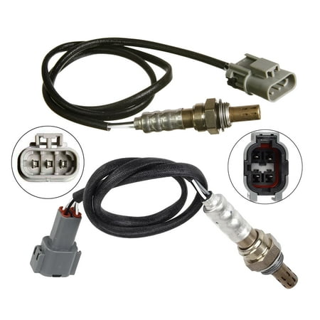 Maxfavor 2Pcs O2 Oxygen Sensor for 1996-1999 Infiniti I30 3.0L, Nissan Maxima Upstream Downstream