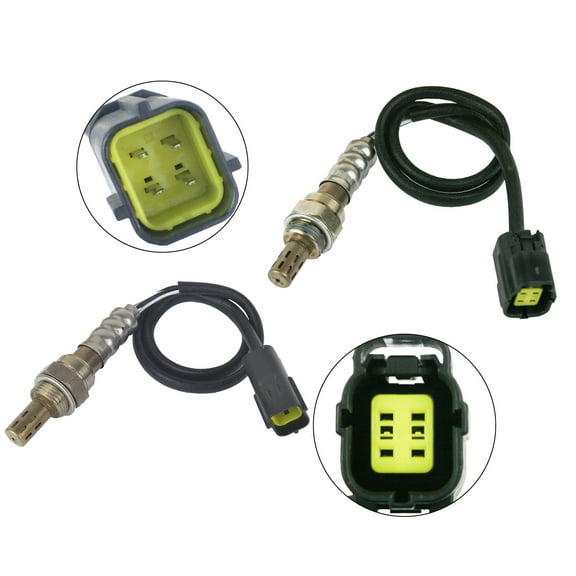Maxfavor 2Pcs O2 Oxygen Sensor for 1997 1996 Ford Probe L4 2.0L Automatic Trans Upstream Downstream