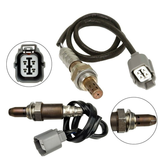 Maxfavor 2Pcs O2 Oxygen Sensor for 2003-2007 Honda Accord L4 2.4L Exc. Calif. Upstream Downstream
