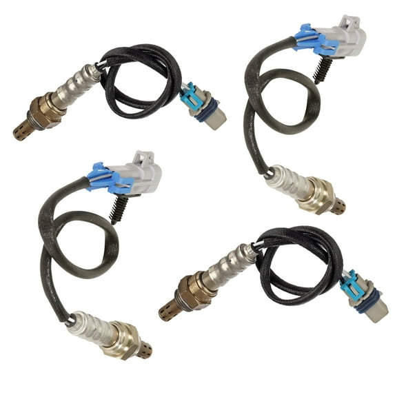 Maxfavor 4Pcs O2 Oxygen Sensor for 2005 Buick Rainier, Chevrolet Silverado 1500 Upstream Downstream