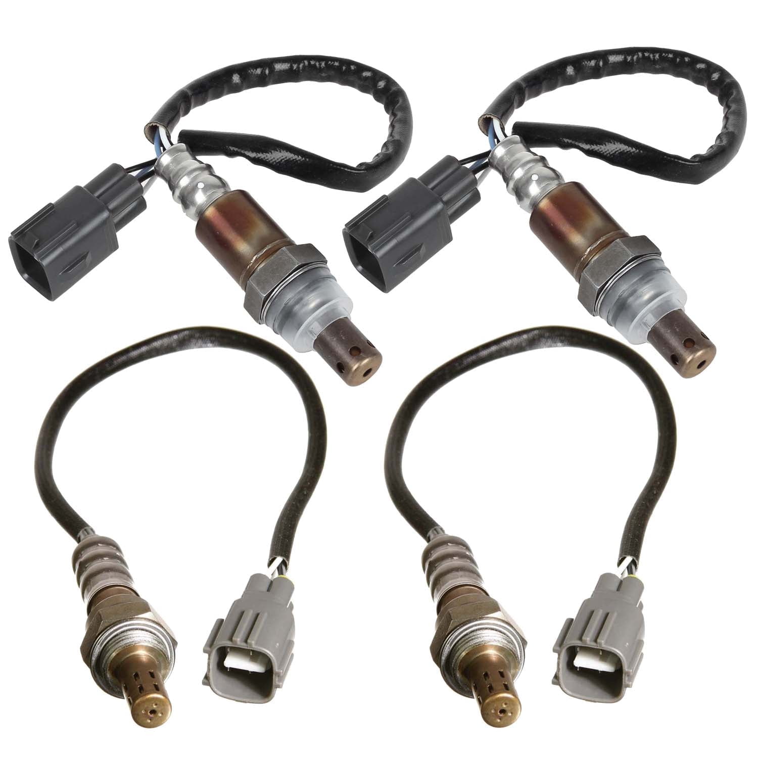 Maxfaovr 4X O2 Oxygen Sensor for 2007-2005 Toyota 4Runner Land Cruiser, Lexus V8 Upstream Downstream