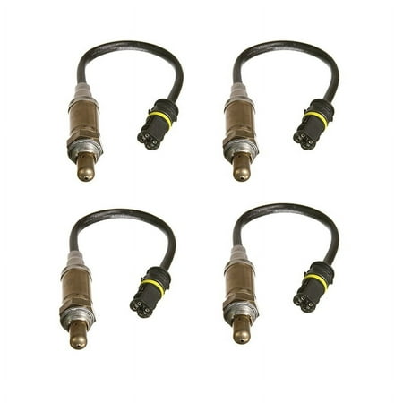 Maxfavor 4Pcs O2 Oxygen Sensor for 1996-2002 Mercedes-Benz SL600 ML430 4.3L 6.0L Upstream Downstream