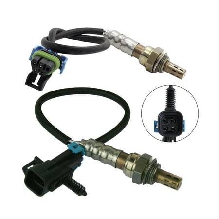 Maxfavor 2Pcs O2 Oxygen Sensor for 2008-2010 Saturn Sky, Pontiac Solstice 2.4L Upstream Downstream