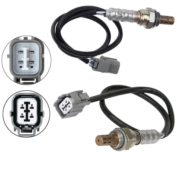Maxfavor 2Pcs O2 Oxygen Sensor for 2005-2000 Acura NSX V6 3.0L 2-Door Rear Side Upstream/Downstream