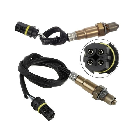 Maxfavor 2Pcs O2 Oxygen Sensor for 2002 2003 2004 Mercedes-Benz G500 V8 5.0L Upstream Downstream