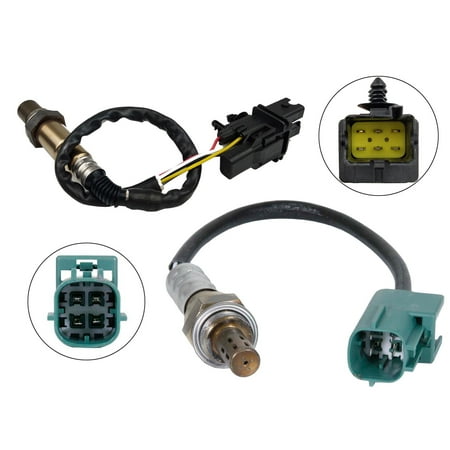 Maxfavor 2Pcs O2 Oxygen Sensor for 2008-2004 Nissan Altima Maxima, Infiniti Q45 Upstream Downstream