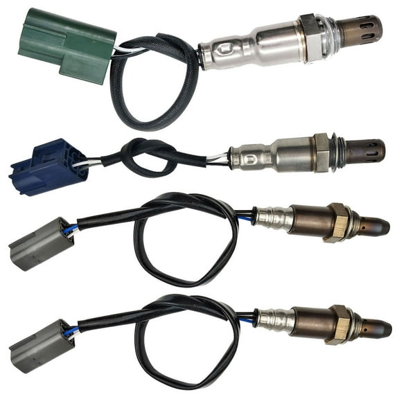 Maxfavor 4Pcs O2 Oxygen Sensor for Nissan Pathfinder Frontier 2010-2008, Suzuki Upstream Downstream