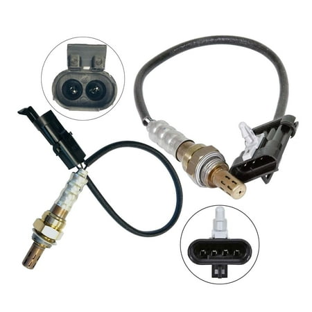 Maxfavor 2Pcs O2 Oxygen Sensor for 1999-2002 Daewoo Lanos 1.6L S, SX, SE 4-Door Upstream/Downstream
