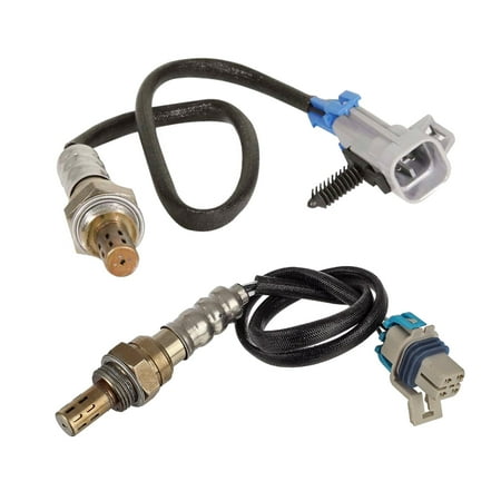 MAXFAVOR 2Pcs Oxygen Sensor Replacement For 2000-2003 Cadillac Deville, Eldorado, Seville 4.6L O2 Sensor 234-4650 234-4651 Upstream/Downstream