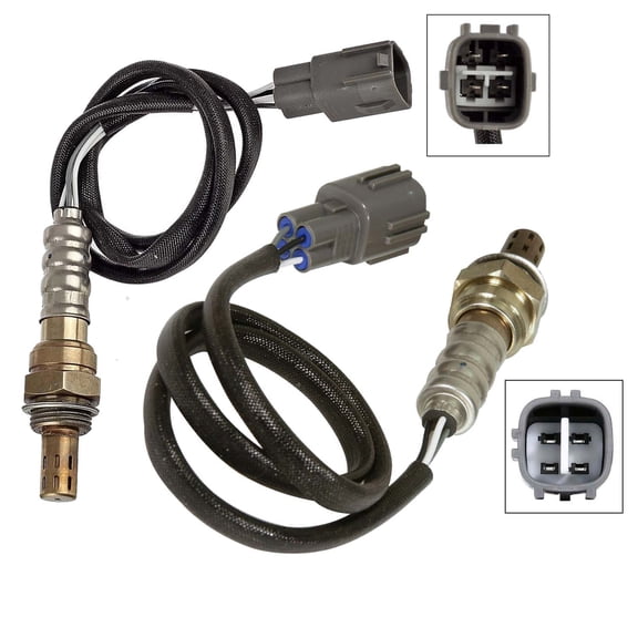 Maxfavor 2Pcs O2 Oxygen Sensor for 2001-2005 Lexus IS300 3.0L Cylinder 1,2,3 Upstream Downstream