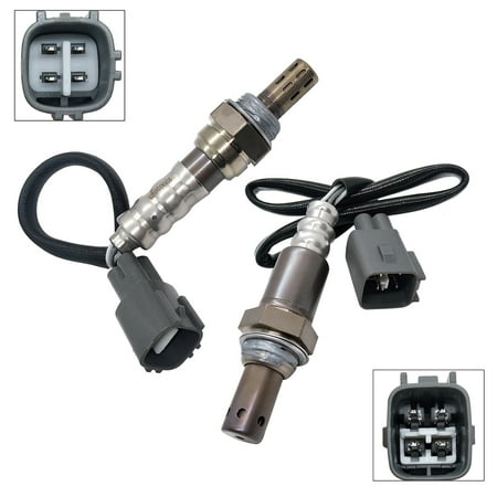 Maxfavor 2Pcs O2 Oxygen Sensor for Toyota Land Cruiser Tacoma 2014 2015, Lexus Upstream + Downstream