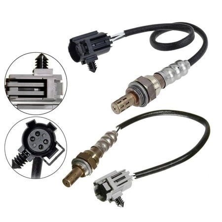 MAXFAVOR 2Pcs Oxygen Sensor Replacement For Chrysler Grand Voyager V6 2000 Exc. TLEV O2 Sensor 234-4077 234-4021 1Pcs Upstream and 1Pcs Downstream