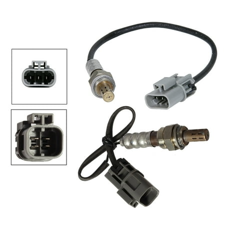 Maxfavor 2Pcs O2 Oxygen Sensor for Nissan 200SX, Sentra L4 1.6L 1999 1998 1997 Upstream + Downstream