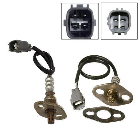 Maxfavor 2Pcs O2 Oxygen Sensor for Toyota Land Cruiser 1995-1997 4.5L, Lexus Upstream + Downstream