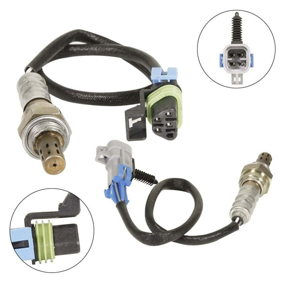Maxfavor 2X O2 Oxygen Sensor for 2009 2008 Buick Allure Lacrosse, Pontiac Calif. Upstream Downstream