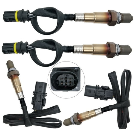 Maxfavor 4X O2 Oxygen Sensor for BMW 2008-2007, Rolls-Royce Phantom 2007-2015 Upstream + Downstream