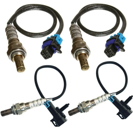 Maxfavor 4X O2 Oxygen Sensor for 2013-2008 Chevrolet Silverado 1500, GMC Sierra Upstream Downstream
