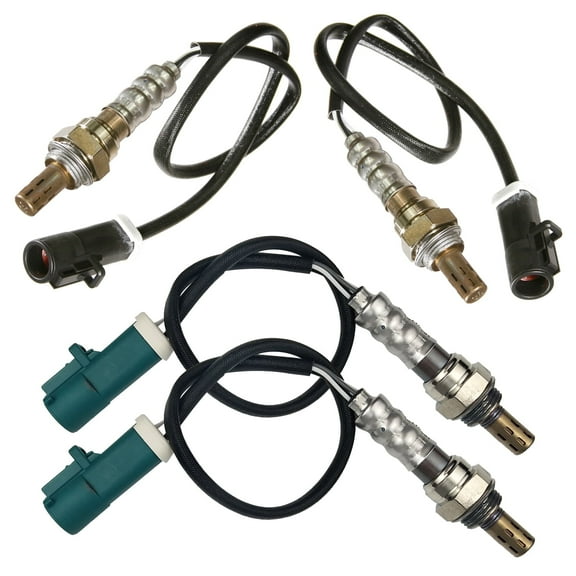 Maxfavor 4X O2 Oxygen Sensor for 2011-2006 Ford Crown Victoria, Lincoln, Mercury Upstream Downstream