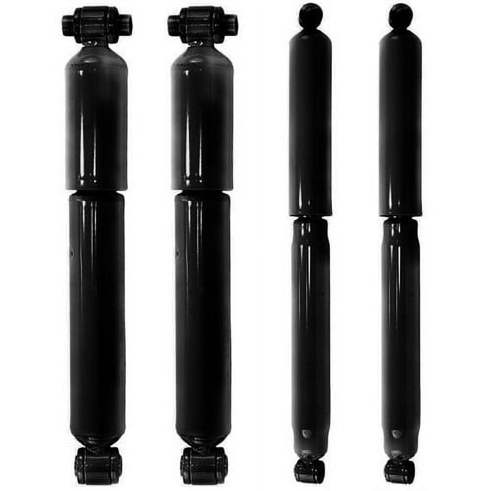 MAXFAVOR 4pcs Full Set Front and Rear Shocks Struts Compatible with Chevy 1995-1999 Tahoe 4WD