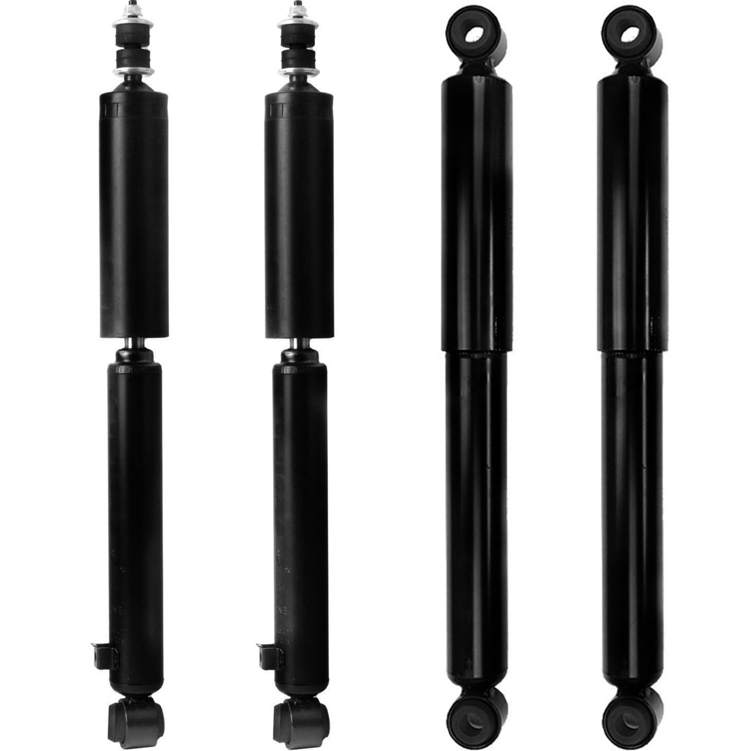 MAXFAVOR 4pcs Full Set Front and Rear Shocks Struts Compatible with Isuzu 2006-2010 NPR/NQR/NRR