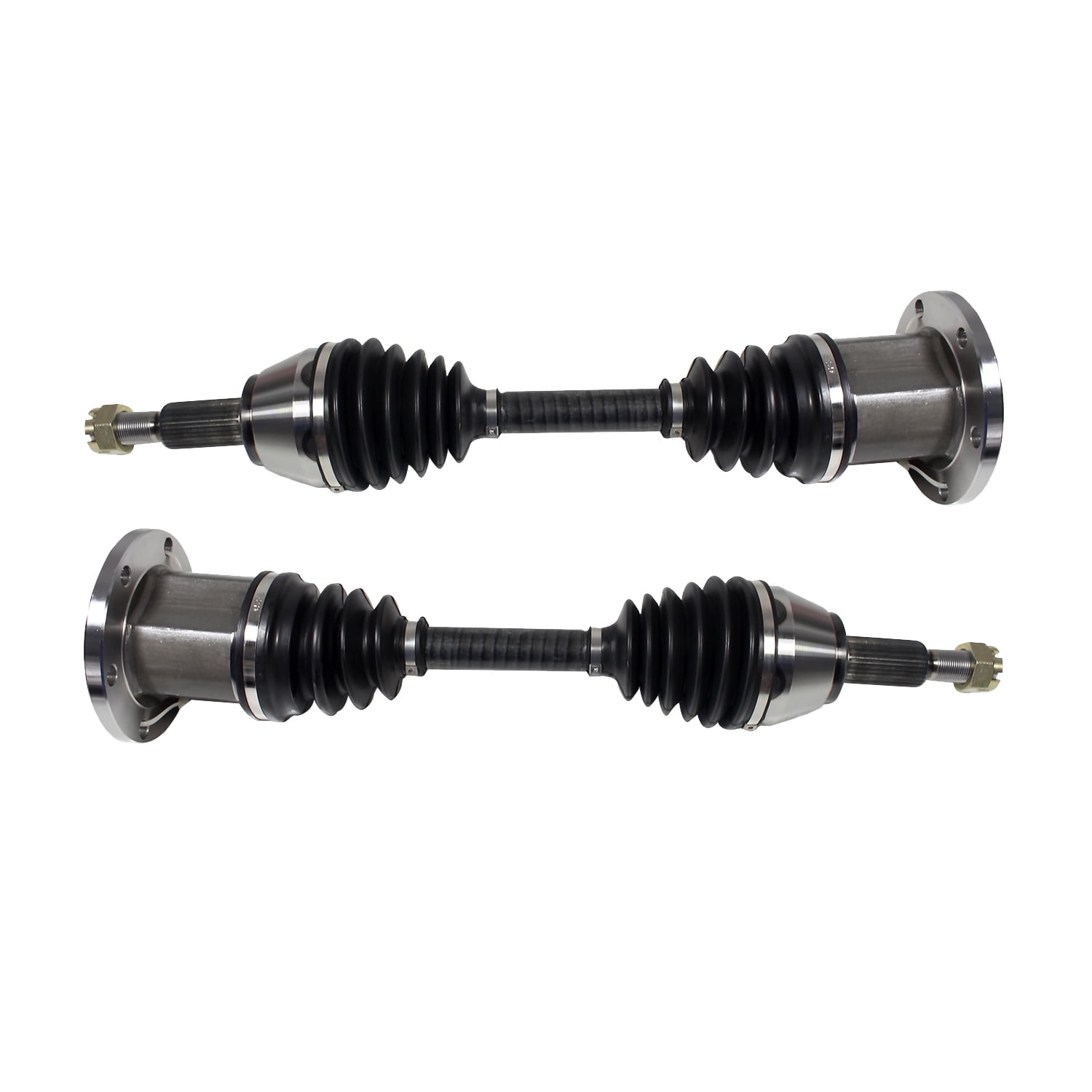 Pair Of Front CV Axle Shafts For 2001-2004 Dodge Dakota & 2001-2003 Durango 4WD - Left & Right, Includes Axle Nut