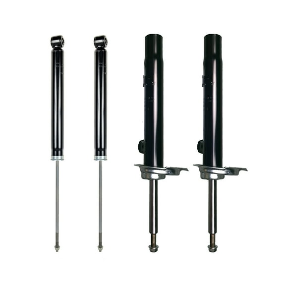MAXFAVOR Front Rear Full Set of 4 Shock Struts For 1999-2006 BMW