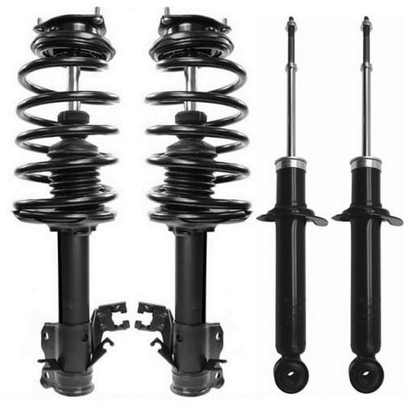MAXFAVOR Front Struts & Coil Springs Rear Shocks For 2002-2006 Nissan Sentra SE-R