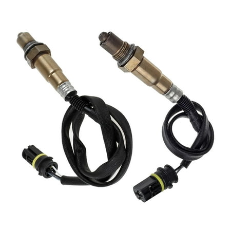 Maxfavor 2Pcs O2 Oxygen Sensor for Mercedes-Benz C230 2002 Kompressor L4 2.3L Upstream + Downstream