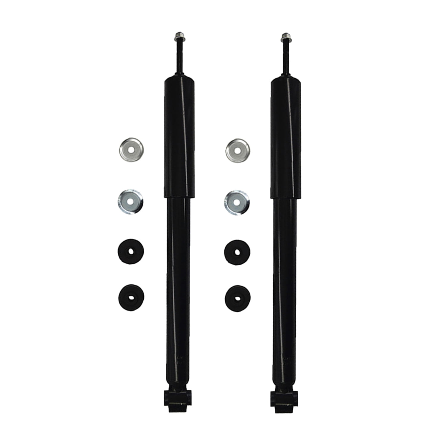 MAXFAVOR Pair Rear Shocks Struts Absorbers Kit Set For 2007 2008 Honda Fit 1.5L