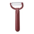 thumbnail image 1 of MAXFAVOR Red Ceramic Sharp Peeler Fruit Vegetable Potato Cabbage Parer Kitchen Portable Tool, 1 of 3