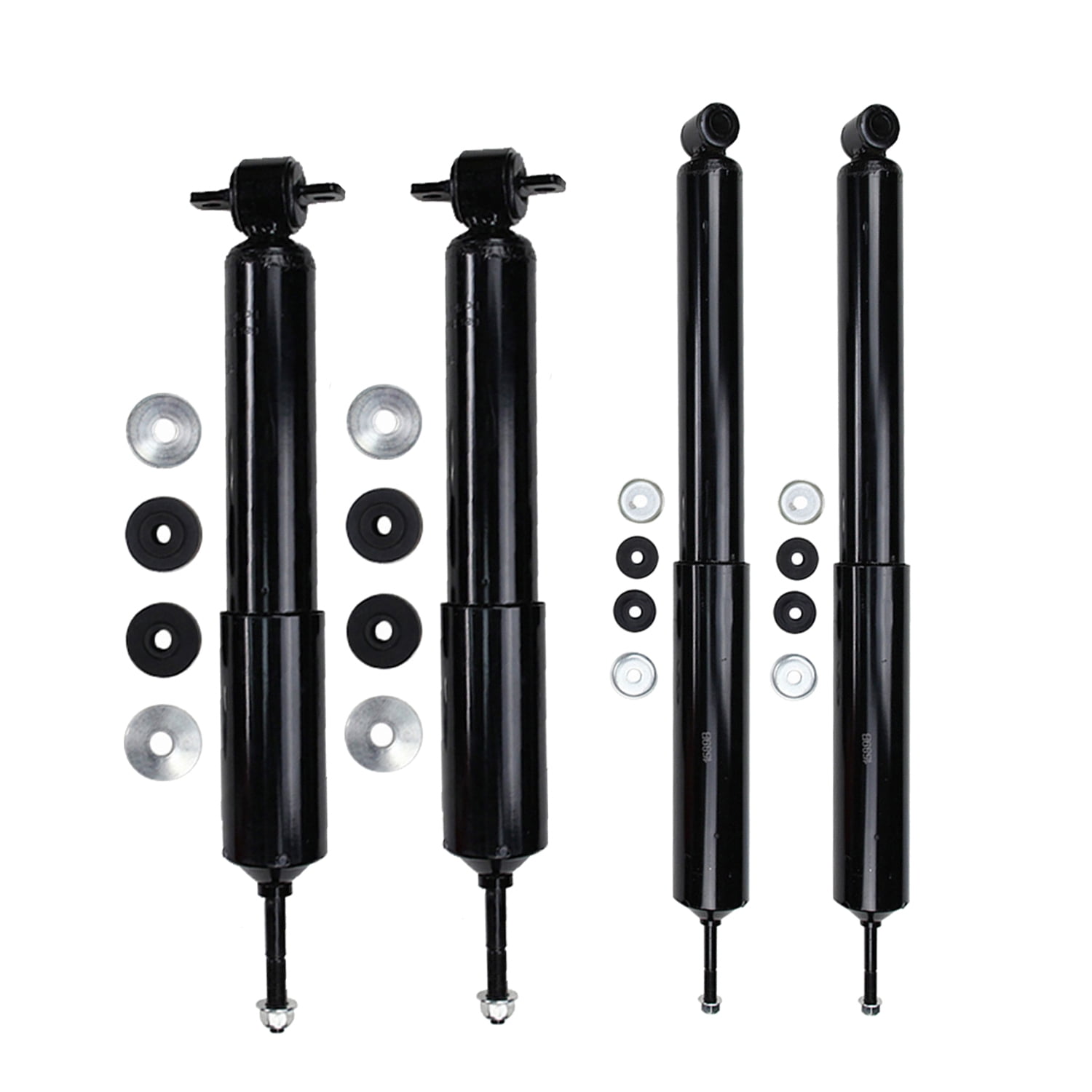 MAXFAVOR Set of 4 Front Rear Set Shocks & Struts Compatible with FORD F-150 04 Heritage 1997-2003 Struts Assembly Shocks 37131 , 37131 , 37132 , 37132