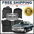 thumbnail image 1 of MAXFLOORMAT 1st & 2nd Row Floor Liner for 2007-2013 Silverado/Sierra Crew Cab, 1 of 5
