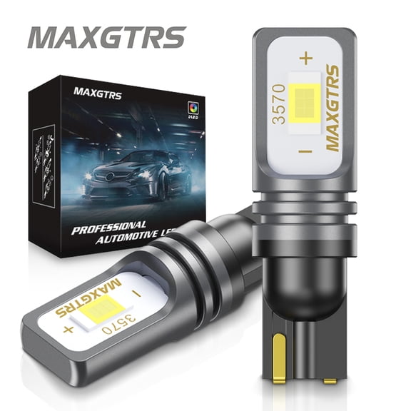MAXGTRS T10 LED CANBUS W5W 168 194 3570 Chip Bulbs 72W Auto Indicator Replacement Light