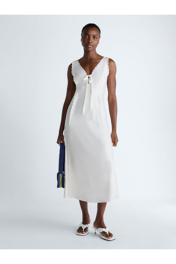 Women’s and Women's Plus Keyhole Maxi Dress, Sizes 0-26W