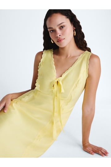 ladies dresses walmart Asgosdo Women Dresses Halter Sleeveless Ruffle Solid Color Slim Fit Irregular Trendy Bridal Wedding Party Midi Dress, Women's, Size: Large, Pink