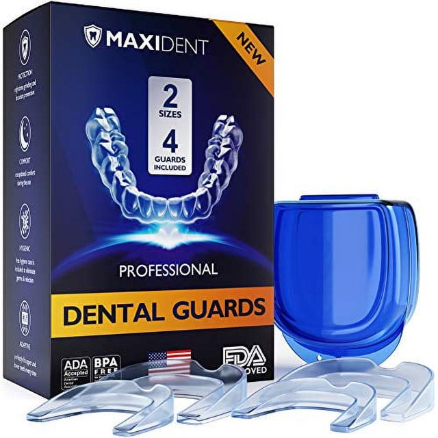 MAXIDENT Mouthguard Advanced Dental Guards Moldable Night Guard for