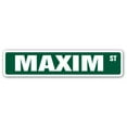 thumbnail image 1 of MAXIM Street Sign Childrens Name Room Sign | Indoor/Outdoor |  30" Wide, 1 of 5