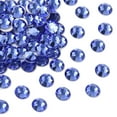 thumbnail image 1 of MAXIMA No Hotfix Flatback Stones Czech Dura Foiling Round(438 11 615 Chaton Rose) 20320 Blue Violet SS6(1.9~2.1mm), 1 of 5
