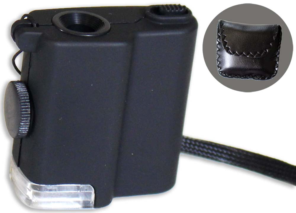 MAXIMIZE 55X Mini Microscope | Potent Acrylic Lens | ABS Housing with ...