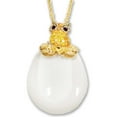 thumbnail image 1 of MAXIMIZE Sparkling Owl Pendant | 2X Magnification | 30" Golden Chain | Beveled Edge Lens | Includes Protective Pouch, 1 of 2