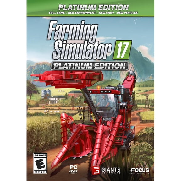MAXIMUM GAMES Farming Simulator 17 Platinum Edition (PC)